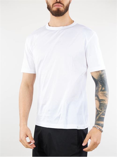 T-shirt basic in cotone mercerizzato Paolo Pecora PAOLO PECORA | T-shirt | F013405401101